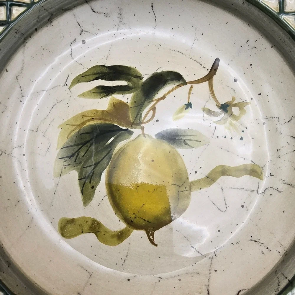 Raymond Waites Cornucopia Pasta Bowls Certified International Set of 4 Fruit
